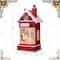 Glitzhome® 10.5" Lighted Santa's Workshop Waterglobe